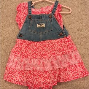 Oshkosh jumper with matching bodysuit